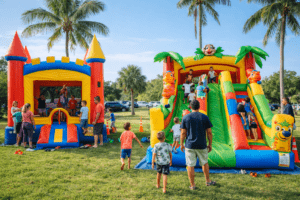 bounce house