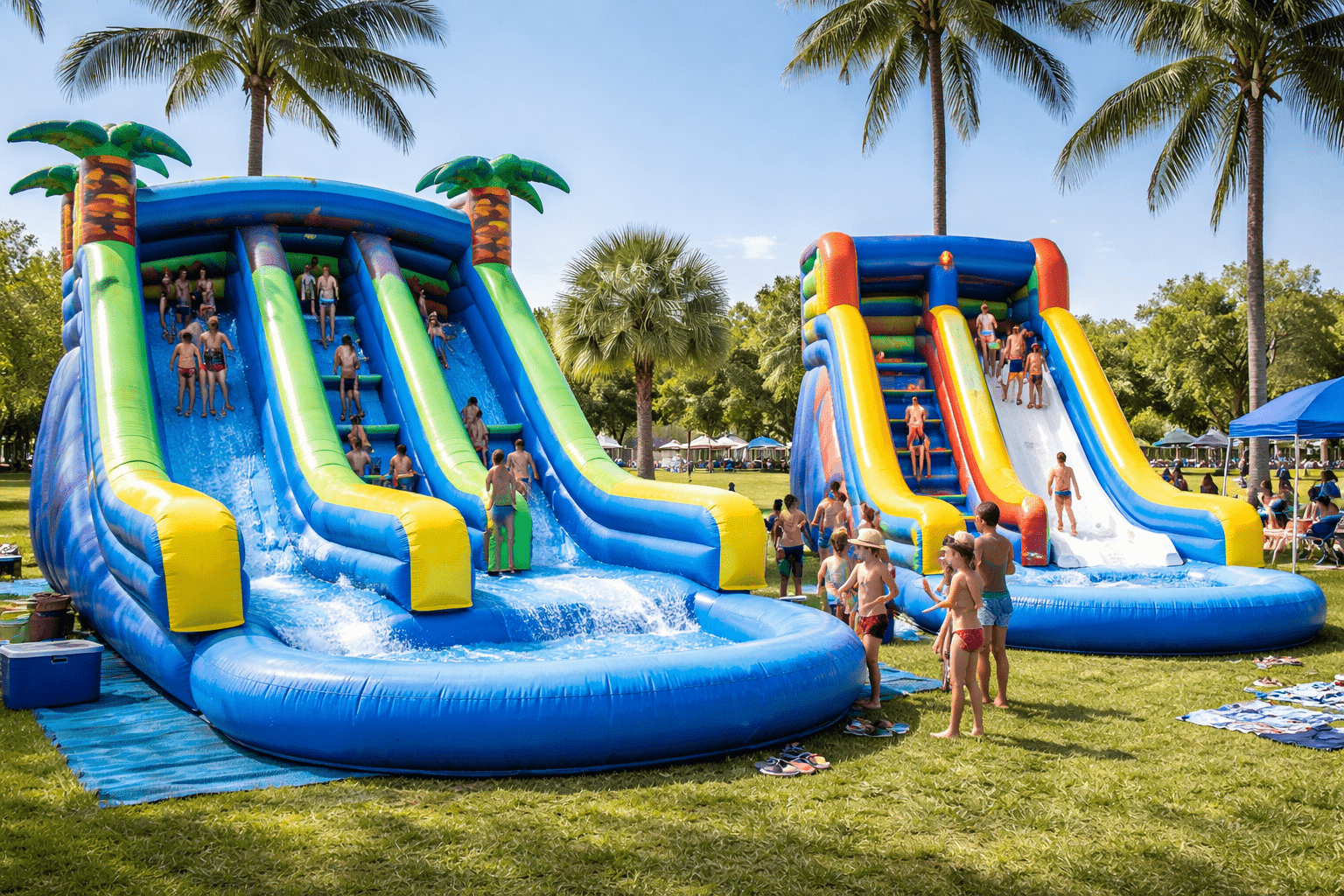 Inflatable Water Slides